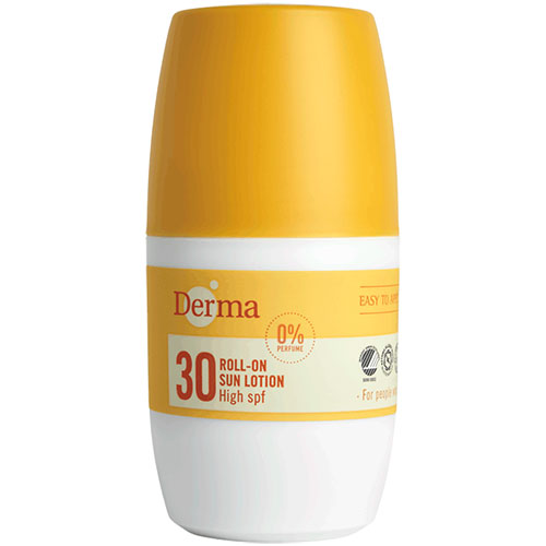 Derma Roll-on Sun Lotion SPF 30 fra Derma
