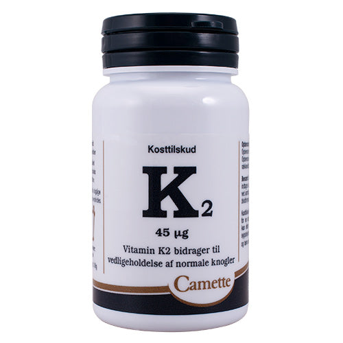 K2 Vitamin 45 mcg. fra Camette