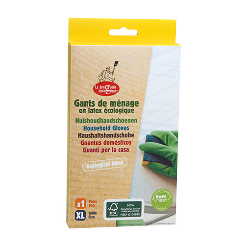 Latex handsker str. XL FSC fra Biogan
