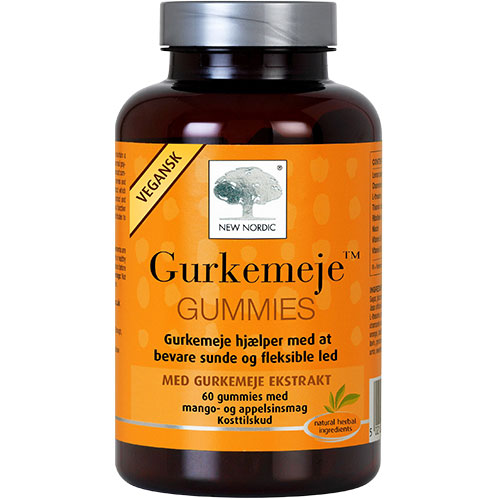 Gurkemeje Gummies fra New Nordic