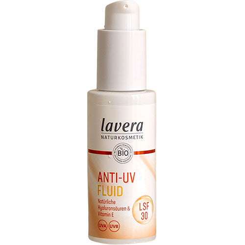 Anti-UV Fluid SPF30 fra lavera
