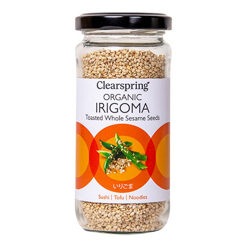 Irigoma ristede hele sesamfrø Ø fra Clearspring