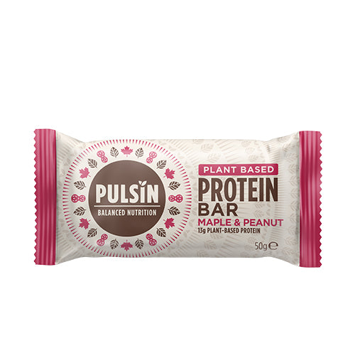 Proteinbar Maple & Peanut fra Pulsin