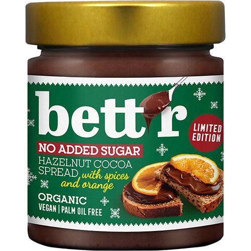 Smørepålæg Hasselnød kakao med orange Ø