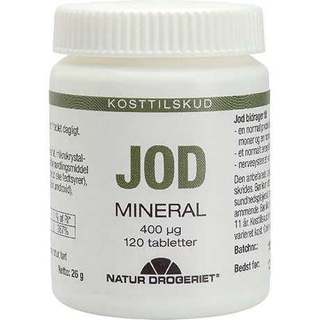 Jod 400 µg fra Natur-Drogeriet