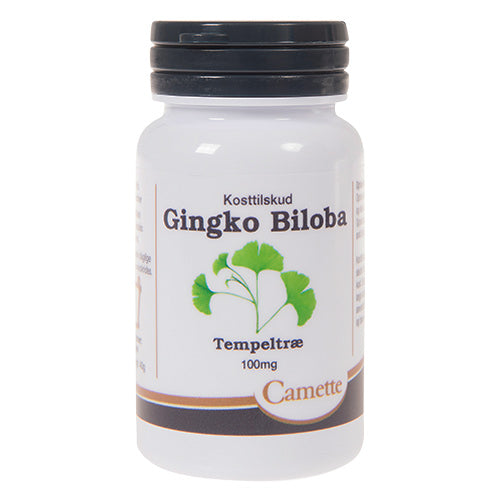 Ginkgo biloba 100 mg fra Camette