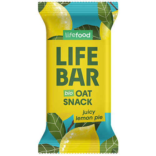 LifeBar Havrebar Lemon Ø fra Lifefood