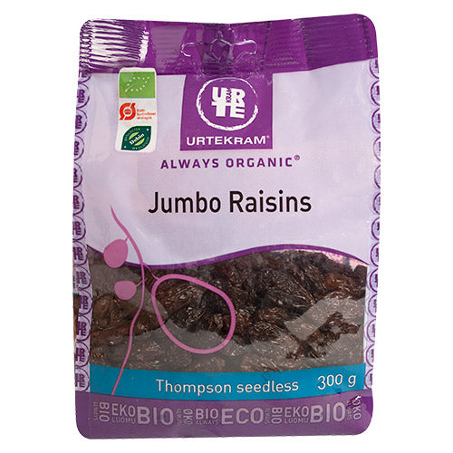 Jumbo raisins Ø fra Urtekram