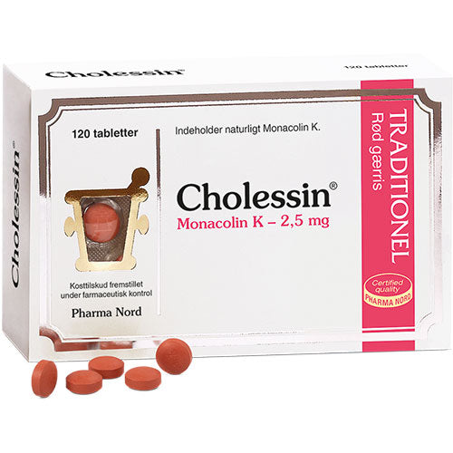 Cholessin-Rød gærris fra Pharma Nord