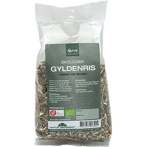 Gyldenris, tørret og skåret Ø fra Natur-Drogeriet