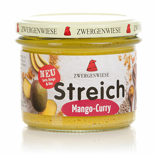 Smørepålæg Mango/Karry Streich Ø fra Zwergenwiese