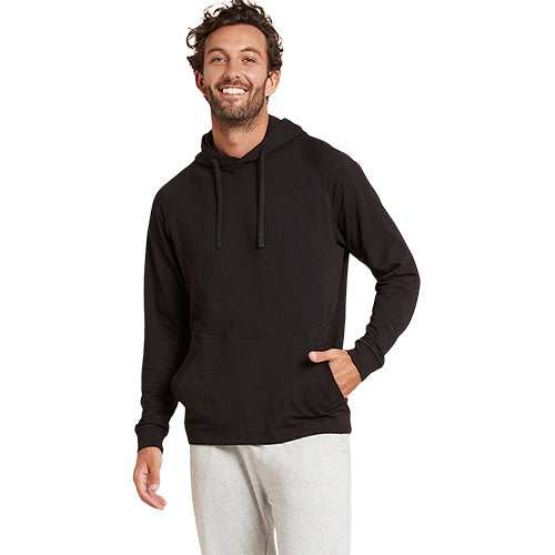 Men´s Weekend Pullover Hoodie sort str. M fra Boody