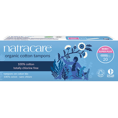 Natracare tampon 20 stk SUPER PLUS fra Natracare