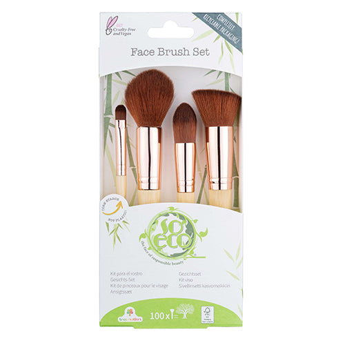 Makeup Brush sæt til ansigtet fra So Eco