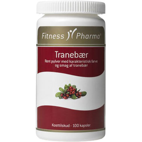 Tranebærkapsler Fitness Pharma fra Fitness Pharma