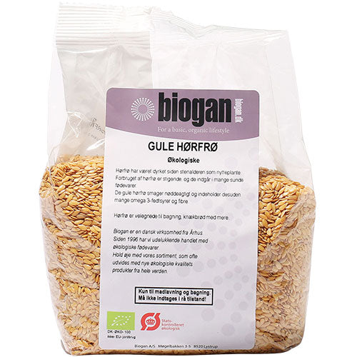 Hørfrø gule Ø fra Biogan