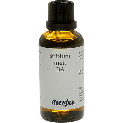 Stibium met. D6 fra Allergica