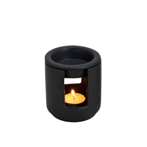 Duftlampe Clean Sort fra Fischer Pure Nature