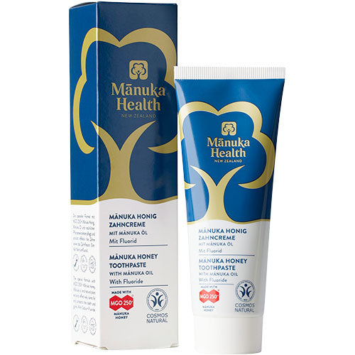 Manuka Honey Toothpaste med Manuka olie og flour fra Manuka Health