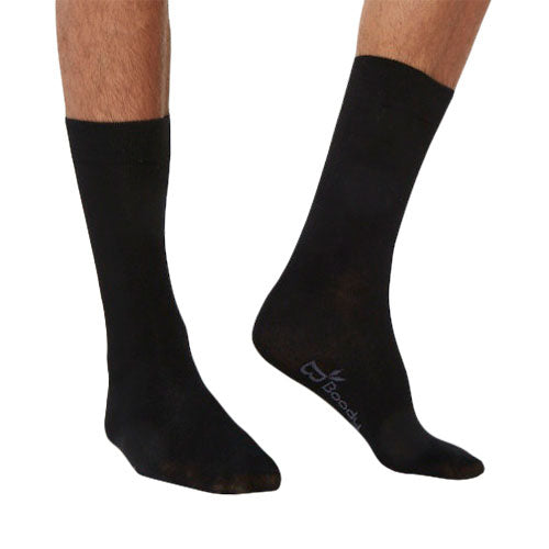 Men´s Business Socks sort str. 45-50 fra Boody