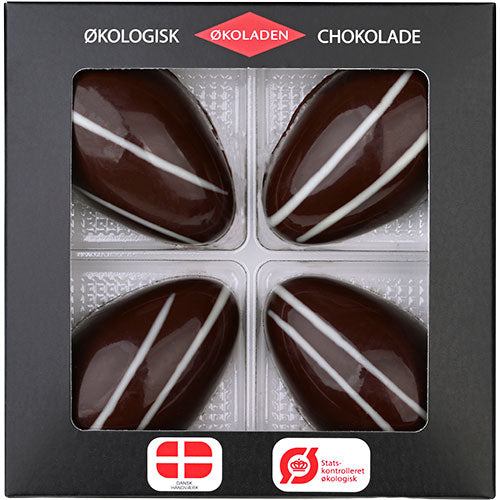 Påskeæg 4 stk. fyldt med solbær creme Ø