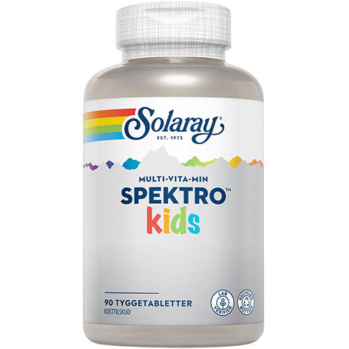 Spektro Kids tyggetablet m. bærsmag fra Solaray