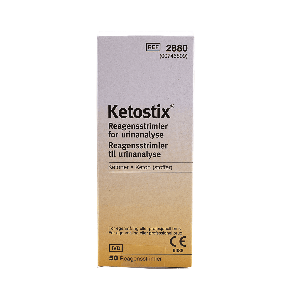 Ketostix Urinstix Teststrimler