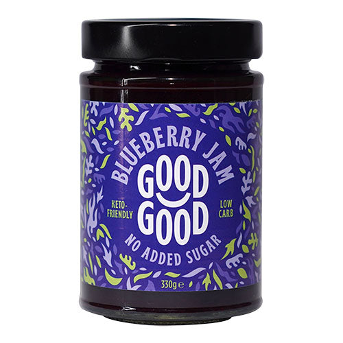 Blåbærmarmelade m. stevia fra Good Good