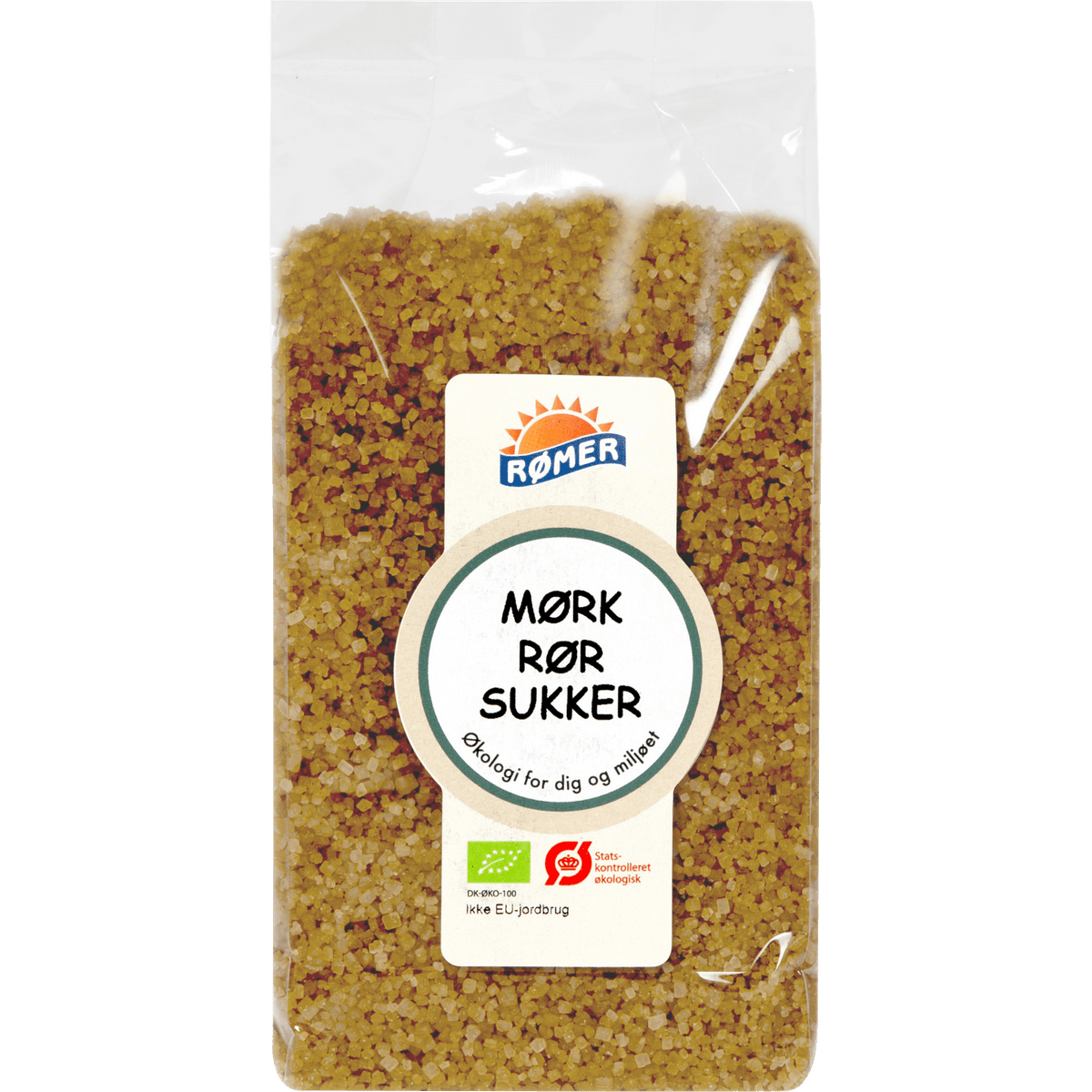 Rømer Rørsukker Mørk Økologisk | 500 g