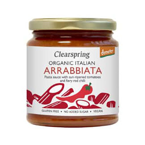 Pasta sauce Arrabbiata Ø Demeter fra Clearspring