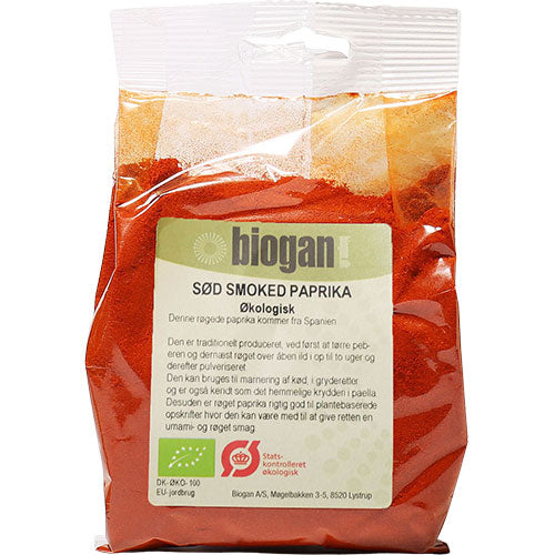 Sød røget paprika Ø fra Biogan