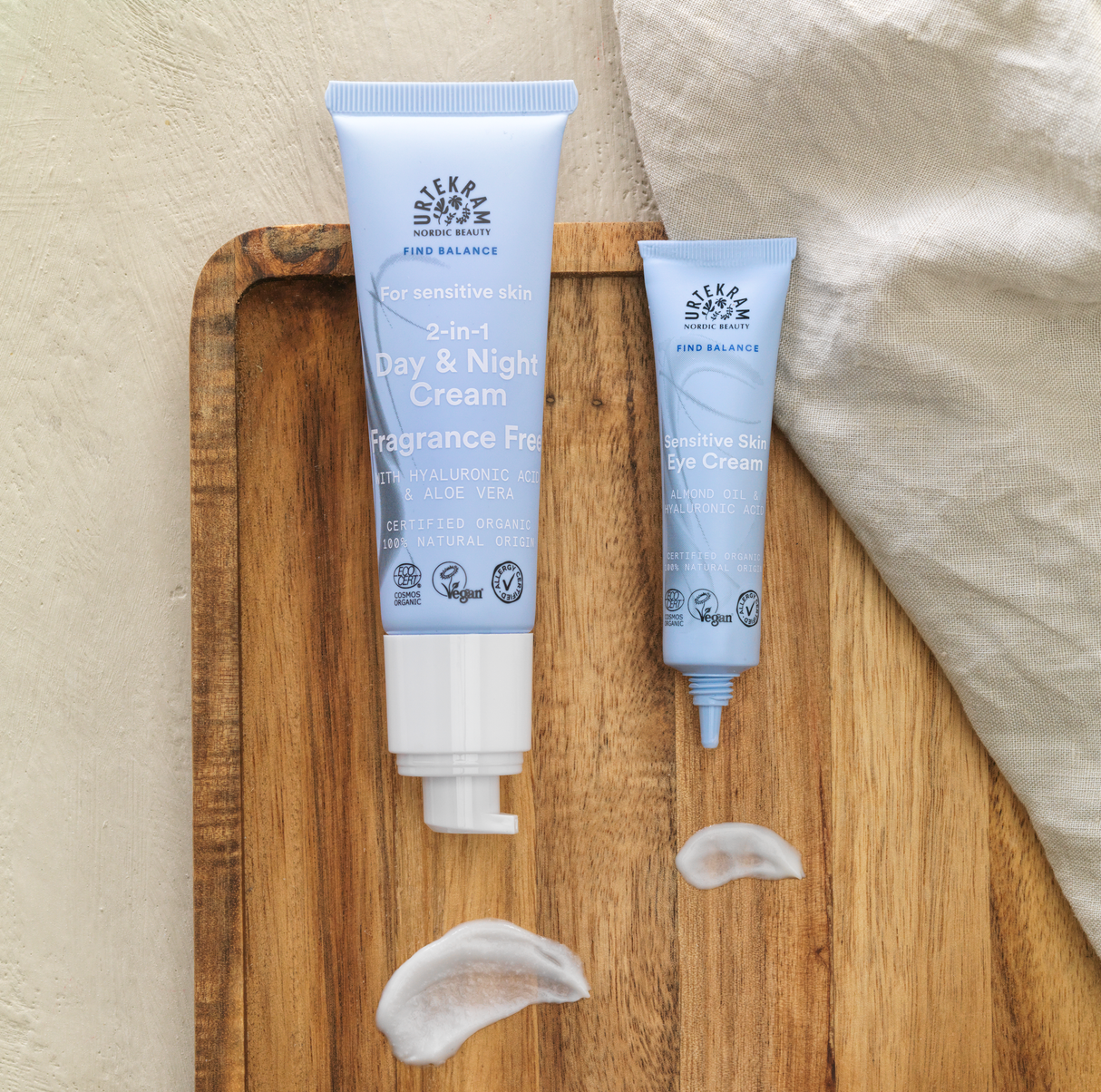 Urtekram 2-in-1 Day & Night Cream | 50 ml