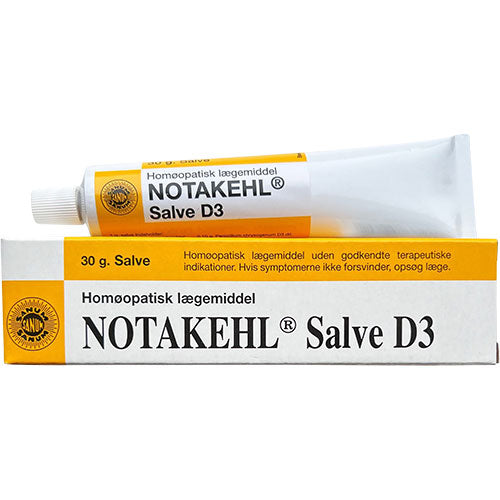 Notakehl Salve D3 fra Sanum
