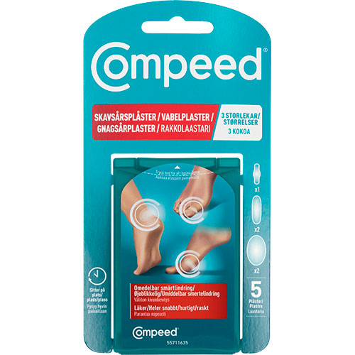 Compeed Mix Vabelplaster fra Compeed