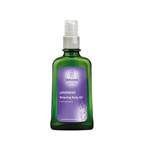 Body Oil Relaxing Lavender fra Weleda