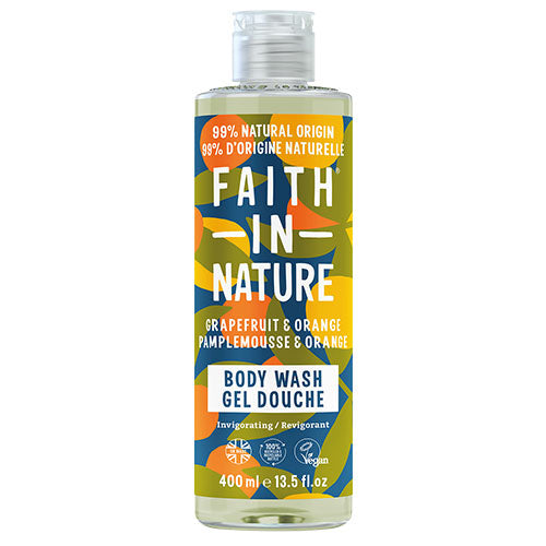 Showergel grape & orange fra Faith in Nature