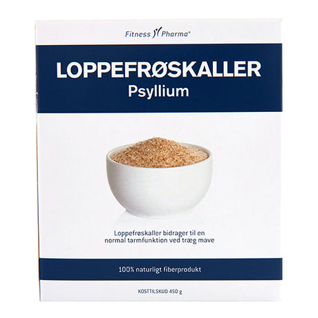 Loppefrøskaller Psyllium Fitness Pharma fra Fitness Pharma