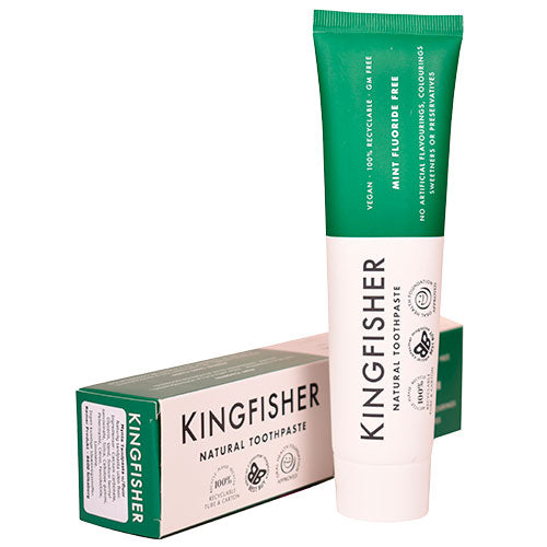 Tandpasta Mynte u. fluor fra Kingfisher Toothpaste