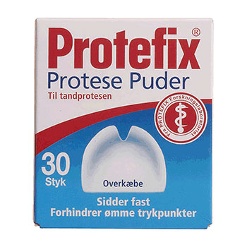 Protefix underkæbe protese puder 30 stk fra Protefix
