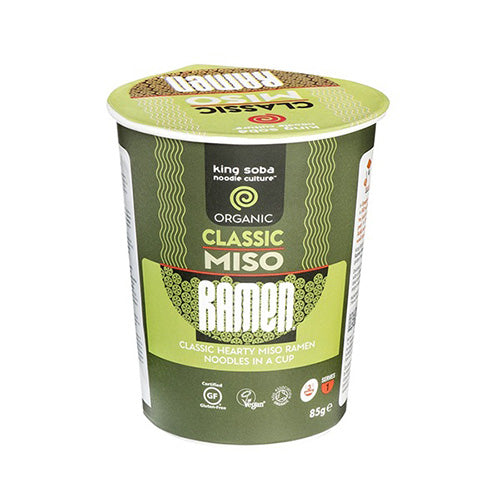 Classic Miso Ramen instant cup Ø fra King Soba