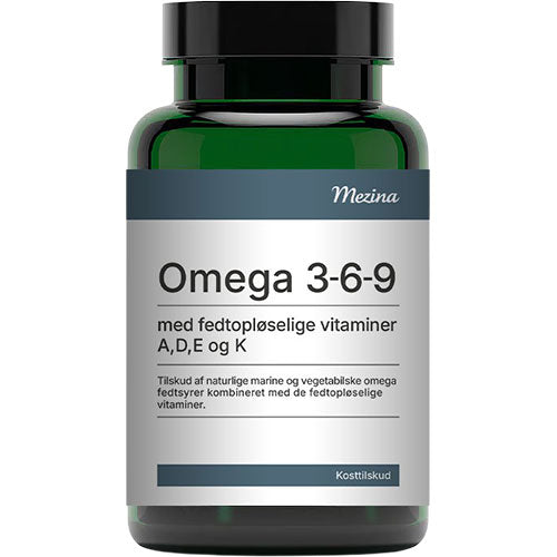 Mezina Omega 3-6-9 med vitamin ADEK fra Mezina