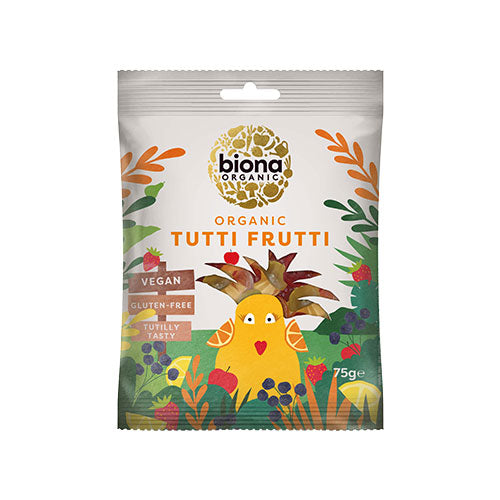 Vingummi Tutti Frutti Ø fra Biona Organic