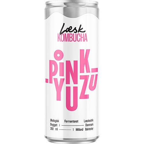 Læsk Kombucha Pink Yuzu Ø