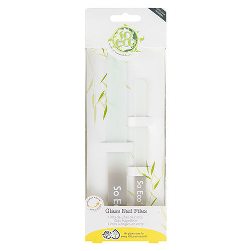 So Eco Glass Nail Files - 2 Pack fra So Eco