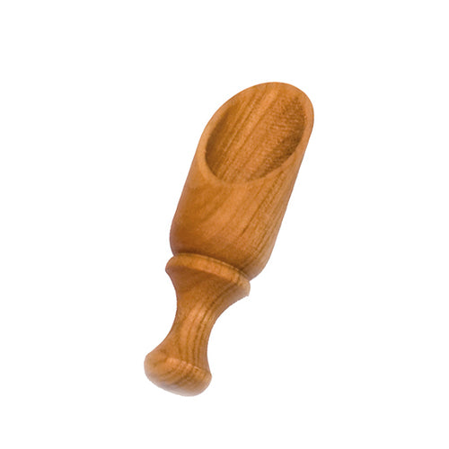 Stor salt ske 9 cm kirsebærtræ fra Biogan