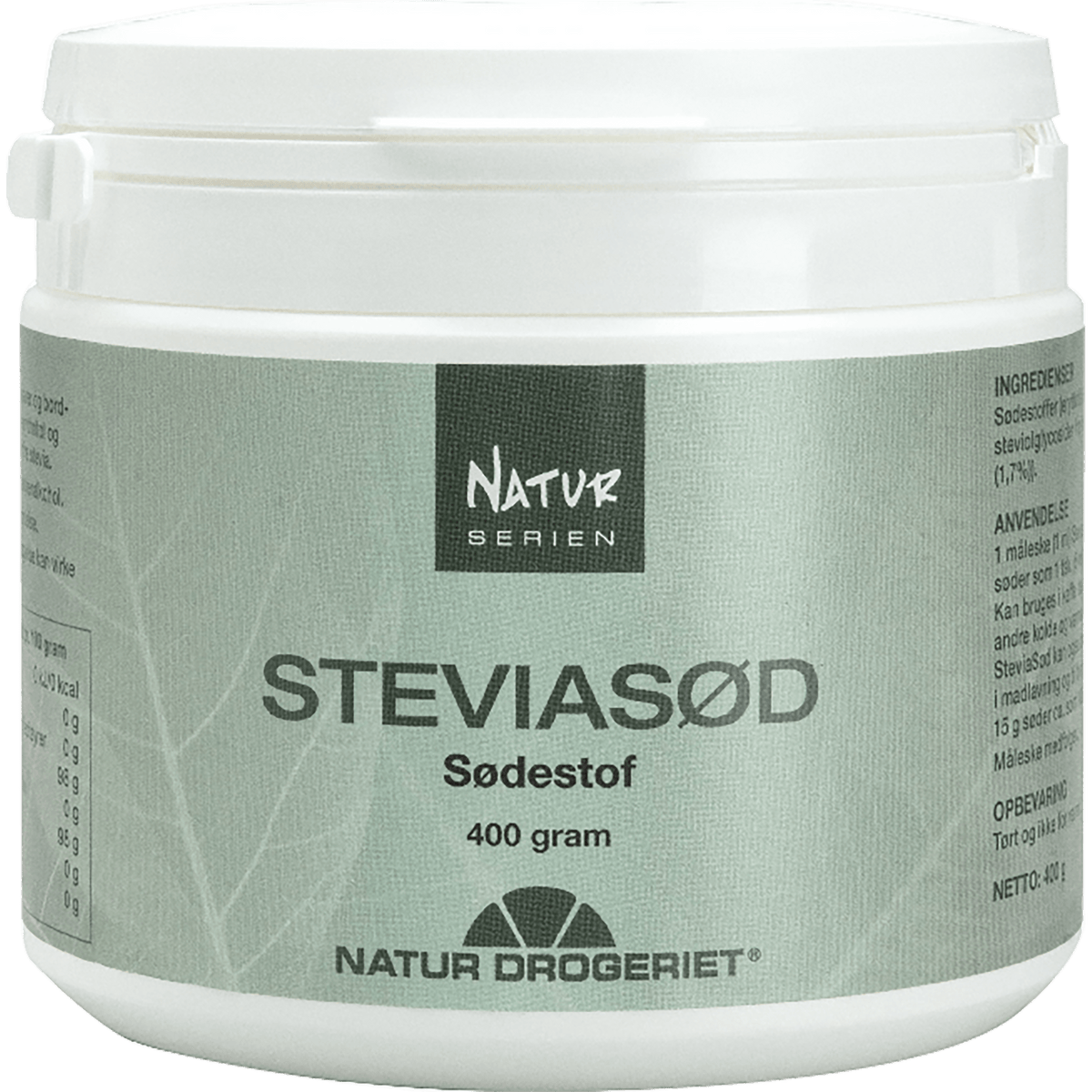 Natur-Drogeriet Steviasød | 400 g fra Natur-Drogeriet