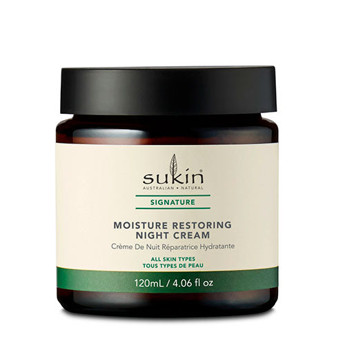 Night Cream Moisture Restoring Signature fra Sukin
