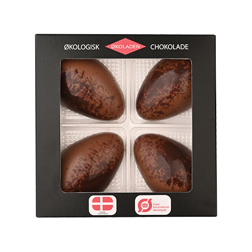 Fyldte Påskeæg m. Salt Salt Karamel 4 stk Ø