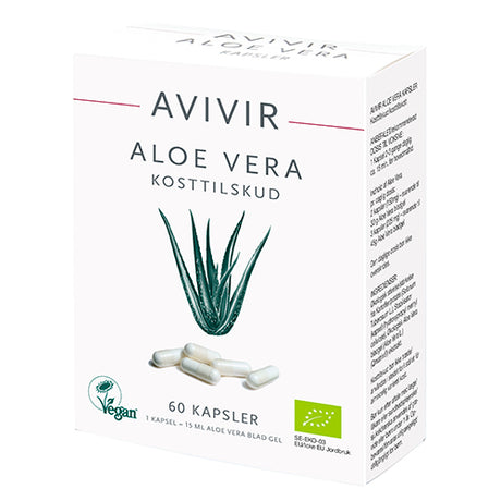 AVIVIR Aloe Vera Kapsler Ø fra Avivir