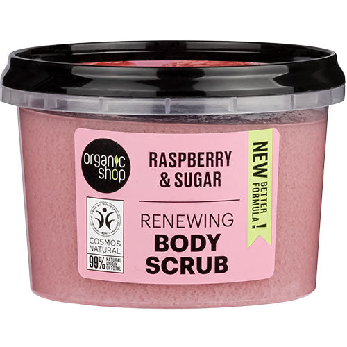 Renewing Body Scrub - Raspberry fra Organic Shop